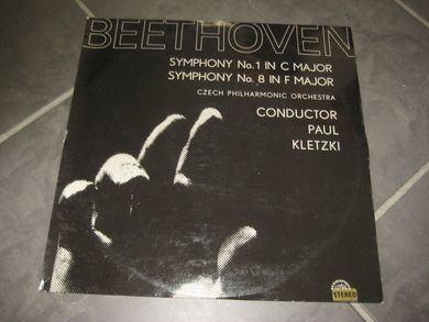 PAUL KLETZKI: BEETHOVEN Czech Philharmonic Orchestra SUA 10791 1968