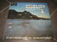 MALCOLM SARGENT og THE BBC SYMPHONY ORCHESTRA: SIBELIUS SYMPHONY NR 5 SERG 2013