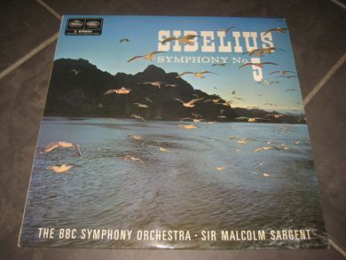 MALCOLM SARGENT og THE BBC SYMPHONY ORCHESTRA: SIBELIUS SYMPHONY NR 5 SERG 2013