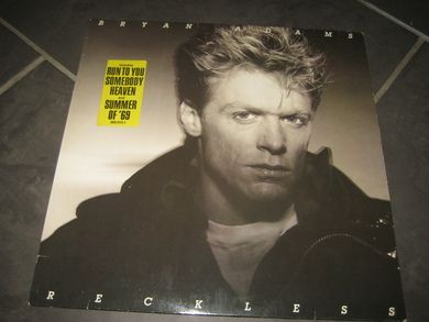 BRYAN ADAMS: RUN TO YOU SOMBODY HEAVEN SUMMER OF 69' 395-013-4 1984