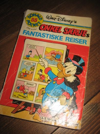 ONKEL SKRUES FANTASTISKE REISER Bok nr 55 1 utgave