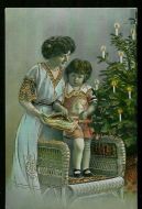 Meget pent postkort fra tidleg 1900