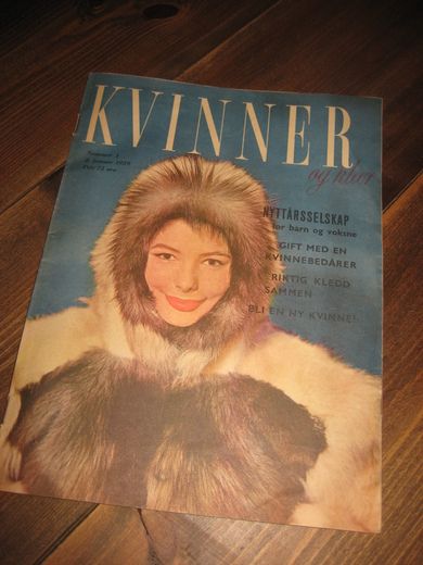 1959 nr 001 KVINNER og klær