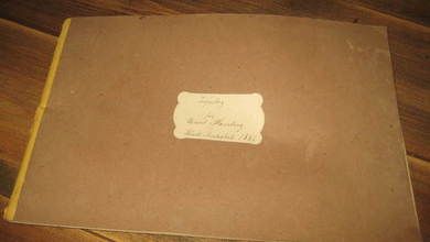 Original Tegnebog for NN Birid Amtsskole 1881