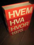 1975, HVEM HVA HVOR
