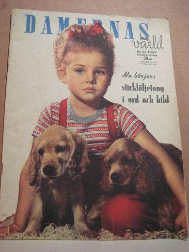 1947 nr 043 DAMERNAS vårld