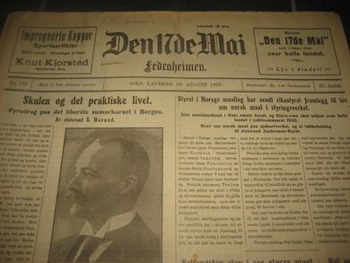 1928 nr 192 Den 17de Mai