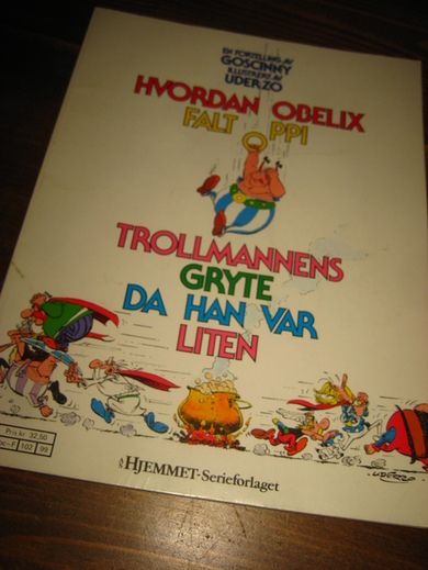 1989 HVORDAN OBELIX FALT OPPI TROLLMANNENS GRYTE DA HAN VAR LITEN