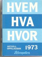 1973. HVEM HVA HVOR