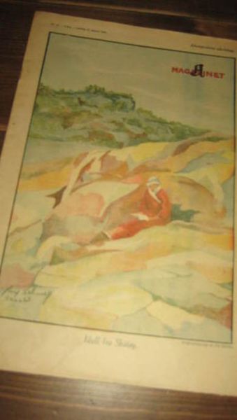 1932 nr 033 A MAGASINET Originaltegning for A Magasinet av Ulf Selmer