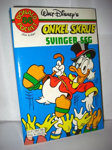 Bok nr 086 ONKEL SKRUE SVINGER SEG