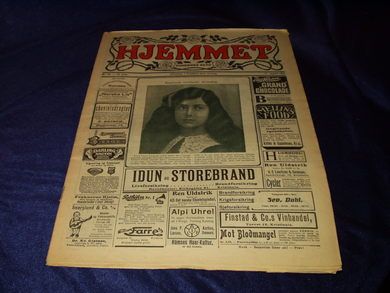 1916 nr 034 HJEMMET