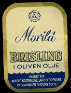 Morild BRISLING I OLIVEN OLJE