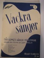 Vackra sånger. 1958