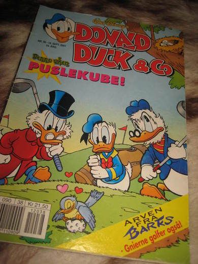 2001 nr 038 DONALD DUCK & CO