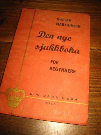 MARTHINSEN: Den nye sjakkboka for nybegynnnere. 1942.