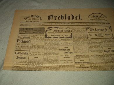 1905 nr 264 Ørebladet