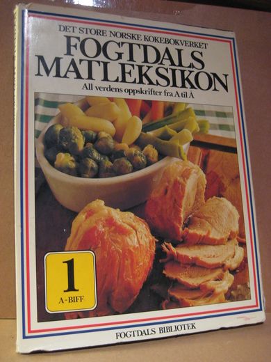 FOGTDALS MATLEKSIKON. BIFF. 1983.