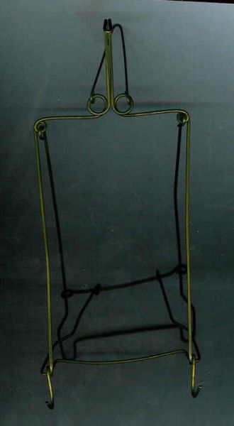 Oppheng for pyntetallerken fra tidleg 1900