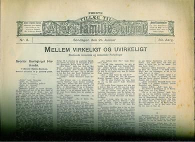 1906 nr 003 MELLEM VIRKELIGT OG UVIRKELIGT