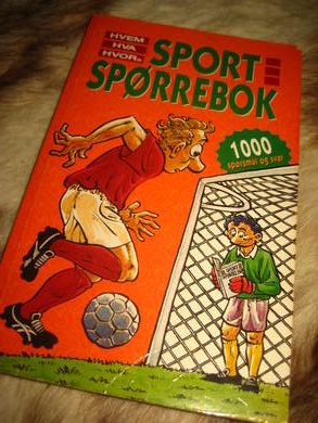 SPORT, SPØRREBOK. 1999. 