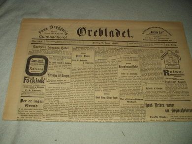 1905 nr 132 Ørebladet