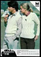 1026 DAME / HERRE GENSER OG SLIPOVER Jubiletta fra Dale Fabrikker Bergen