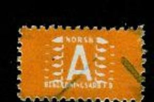 Orange merke, A, 40 - 50 tallet