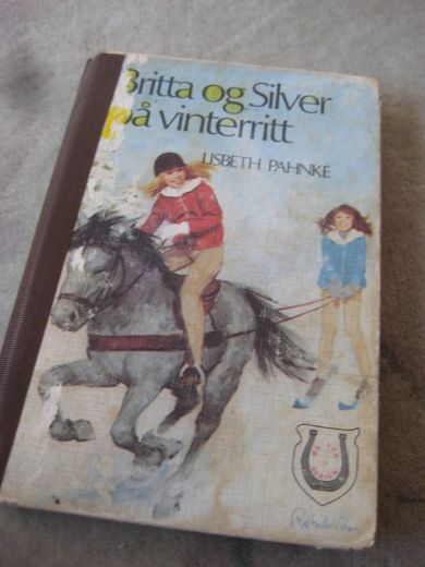 PAHNKE: Britta og Silver på vinterritt. 1972.