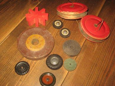 Lot med diverse hjul
