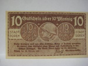 1919, 10 Stadt Duren.