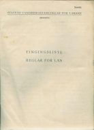 Tingingsliste fra Statens Vandreboksamlinger for vaksne