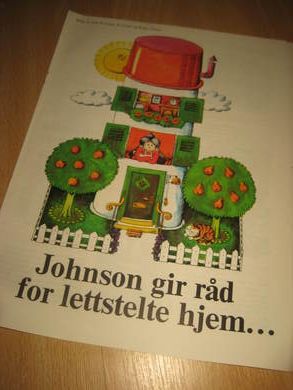 Johnsen gir råd for lettstelte hjem. 1973.