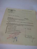 NORGES BRANDKASSE, BERGEN, 1. HALVÅR 1948, KR 104.65