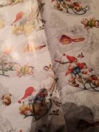 Julepapir fra 50-60 tallet nissemotiv