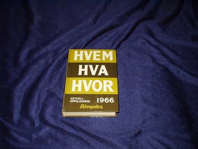 1966, HVEM HVA HVOR