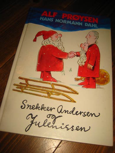 PRØYSEN - DAHL: SNEKKER ANDERSEN OG JULENISSEN. 1989.