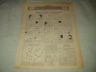 1906 nr 012 Første tillæg til Allers Familie Journal ONKEL TEGNER OG FORTELLER På baksida: Hvorledes Louis narrede sin lille Søster Marie