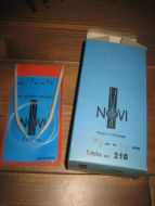 Eske med 1 stk rundpinne 70 cm 5 5 mm Fra NOVI 70-80 tallet