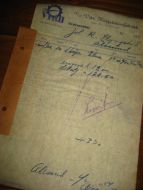 Ordreseddel fra Viko Konfeksjonsfabrikk, Sykkylven, nr 203, 1953. 