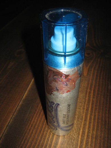 Ubrukt deodorant med innhold, YAXA SWEET BLUE DEODORANT COLOGNE, 70-80 tallet.