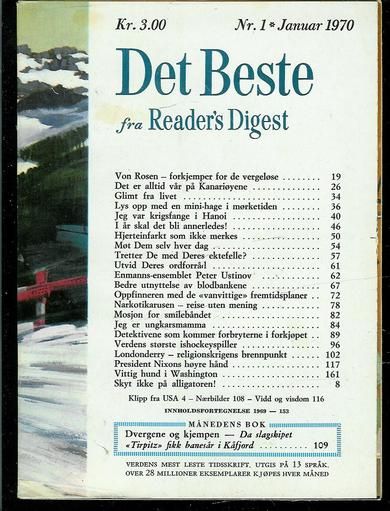 1970 nr 001 Det Beste fra Reader's Digest