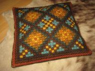 Pen sofapute 50-60 tallet Ca 30*30 cm stor