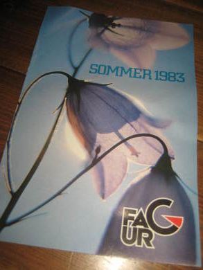 FAG UR, sommer 1983.