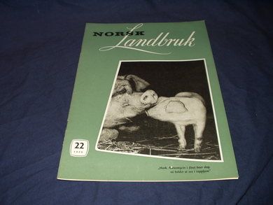 1958 nr 022 NORSK Landbruk