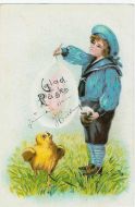 Nesten strøkent postkort fra tidleg 1900