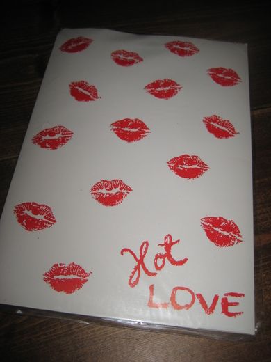 Ubrukt pakke skrivepapir med konvolutter 80 tallet