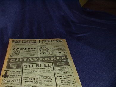 1919 nr 012 NORSK VERKSTEDS- & STØPERITIDENDE