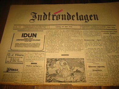 1916 nr 111 Indtrøndelagen