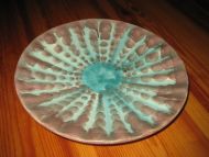 Meget pent KRÅKERØY fat 31 cm i diameter